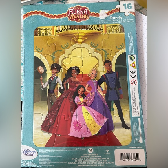 Set of two Disney Junior mini puzzle & Disney Elena of Avalor puzzle - Picture 2 of 2